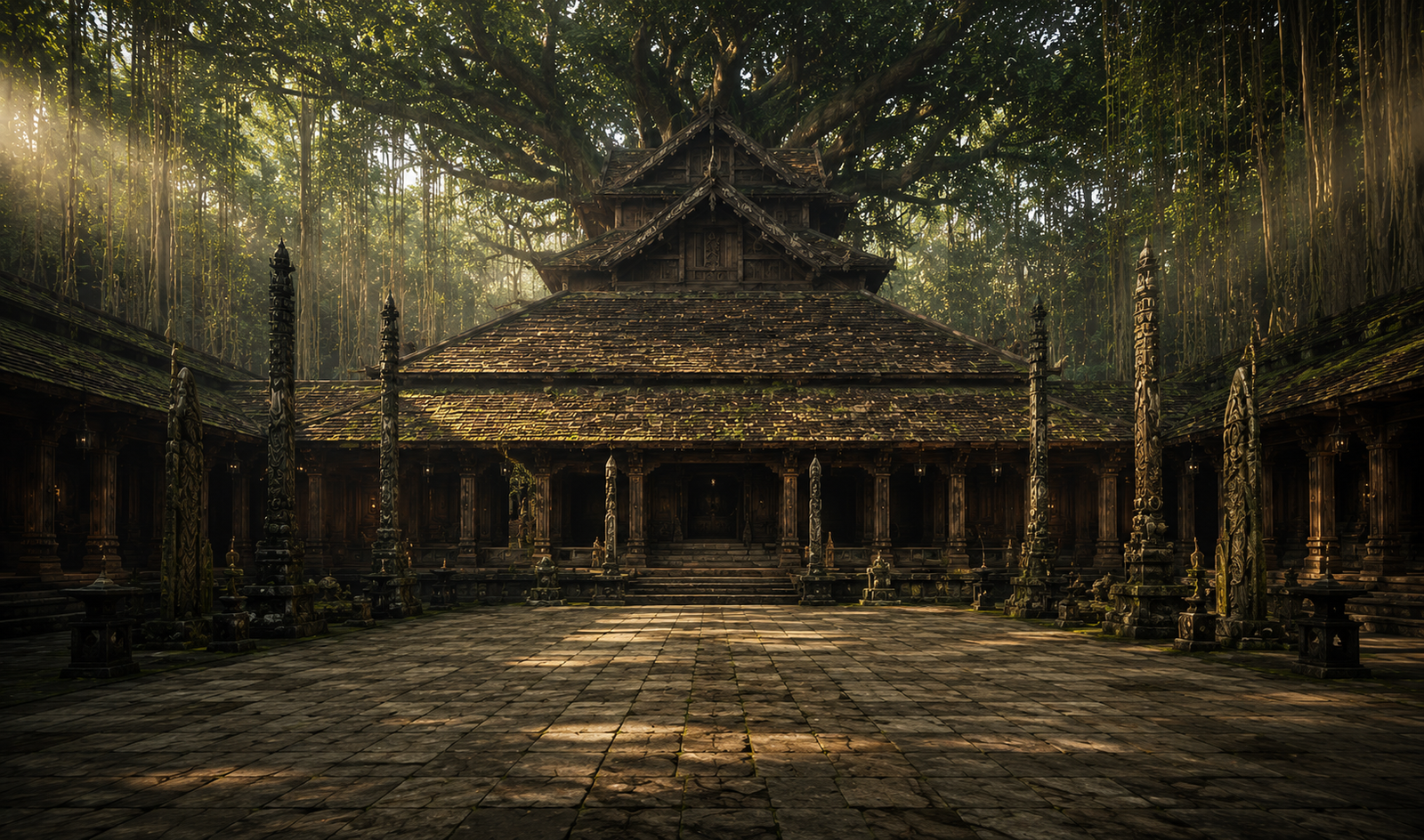 Main hall of Vasuki Palace